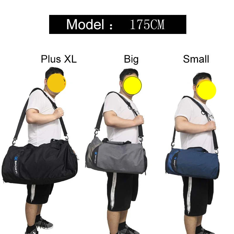 Men Gym Bag Dry Wet For Yoga Women Training Tas Travel Sac De Sport Outdoor Swim Women Shoes Fitness Weekender Shoulder Handbags Zen fit plus