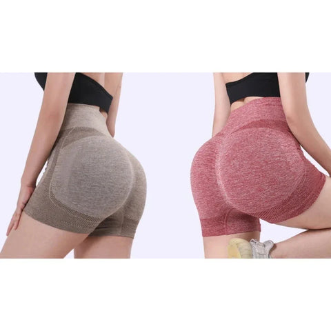 Women Yoga Shorts High Waist Workout Shorts Fitness Yoga Lift Butt Fitness Ladies Yoga Gym Running Short Pants Sportswear - Zen Fit Plus