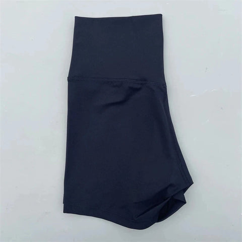 Solid Color tight Women Fitness Sport Short High Waist Yoga Short Legging Squatting Proof Comprehensive Training Jog AthletiC Zen fit plus