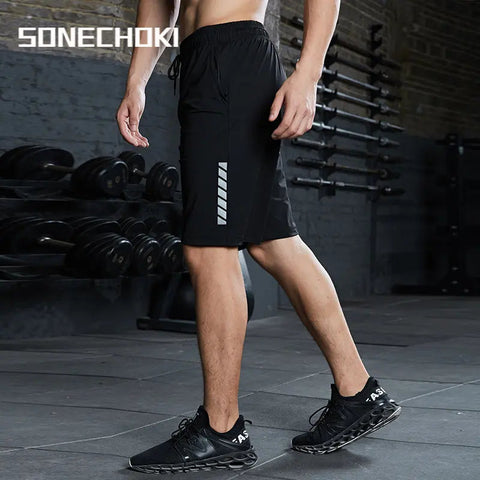 New Black Running Shorts Men Striped Printing Loose Basketball Sport Gym Breathable Shorts Fitness Training Workout Bottom Male Zen fit plus