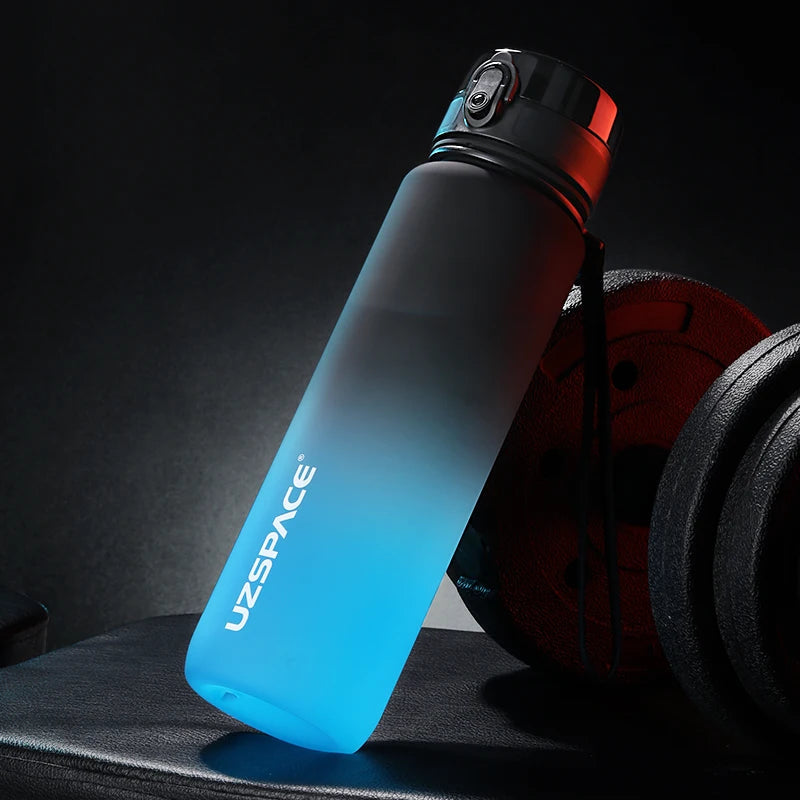 500/800/1000ml Sports Water Bottle Portable Leakproof Shaker Drinkware Outdoor Tour Gym Fitness Cup Tritan Plastic Jugs BPA Free Zen fit plus