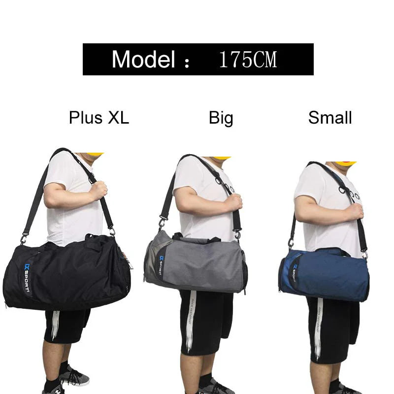 Large IX Plus XL Gym Bag Fitness Bags Wet Dry Training Tas Women Men Yoga Handbag Sac De Sport For Shoes Gymtas Travel Bag Sack Zen fit plus