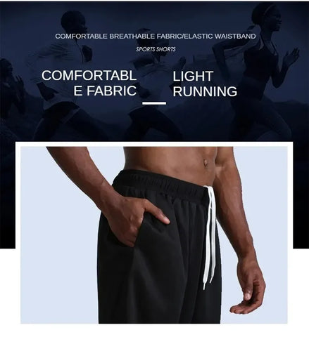 Summer Sports Shorts Men's Casual Five-point Pants Trend Loose Basketball Outer Wear Big Pants Pants Mesh Thin Section - Zen Fit Plus