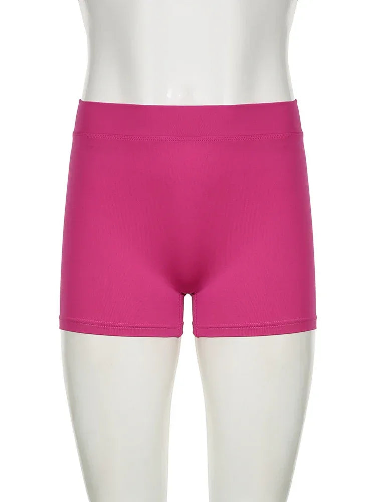 Rockmore New Pleated Sports Short Butt Lifting Tummy Control Yoga Short Pants Women's Tight Hip Lifting High Waist Fitness Short - Zen Fit Plus