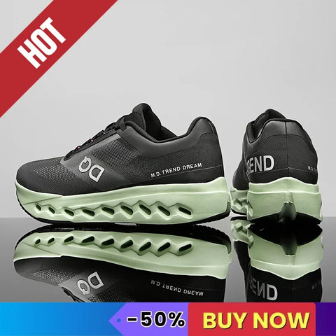 MAX Sports Running Shoes Men Marathon Breathable Comfortable Brand Trend Women Athletic Training Outdoor Sneakers Air Cushion