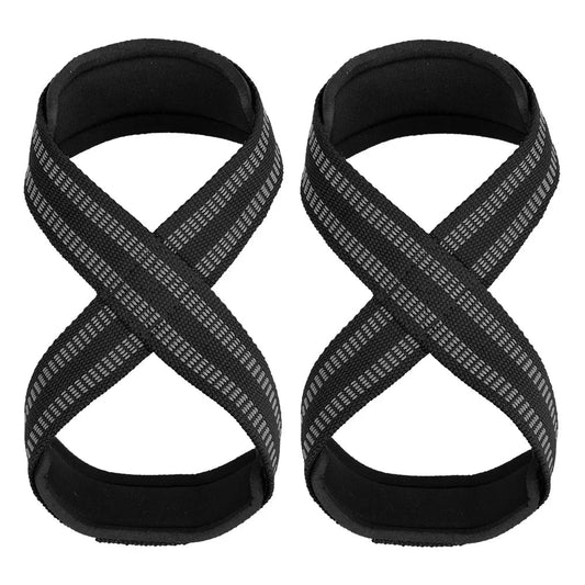 2PCS Weightlifting Hand Belt Anti-Slip Sport Fitness Wrist Wraps Straps Gym Support Lifting Grip Belt Fitness Bodybuilding Zen fit plus