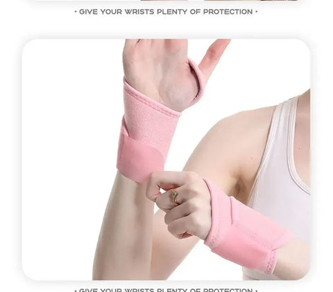 Unisex Wrist Guard Band Brace Support Wrist Support Fitness Training Gym Strap Sports Pain Relief Wrap Bandage Protective Gear - Zen Fit Plus