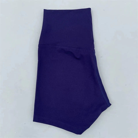 Solid Color tight Women Fitness Sport Short High Waist Yoga Short Legging Squatting Proof Comprehensive Training Jog AthletiC Zen fit plus