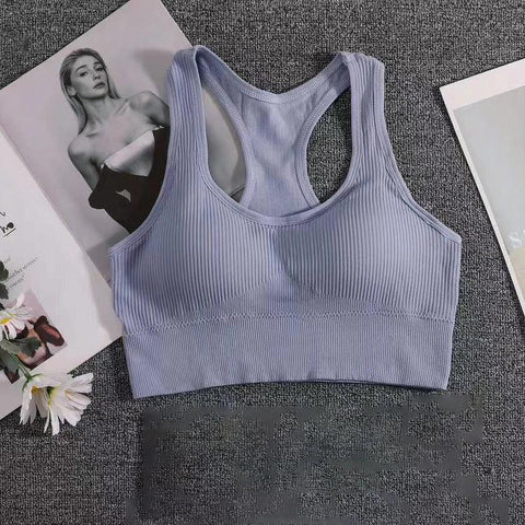 Women Sports Bra Top Push Up Fitness Yoga Bra Underwear Sport Tops For Women Breathable Running Vest Gym Wear Female Underwear - Zen Fit Plus