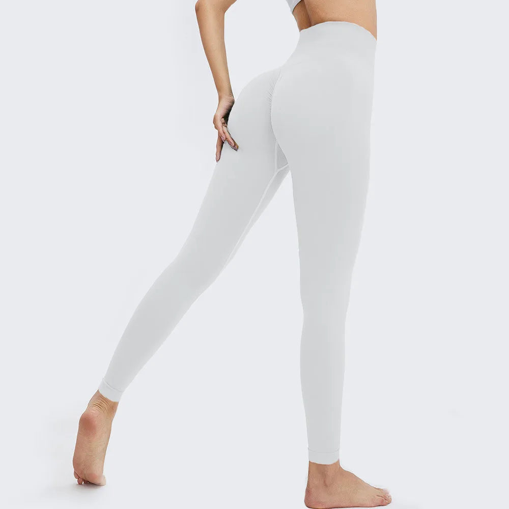 New Seamless Push Up Sport Leggings For Women High Waist Tummy Control Gym Workout Fitness Tights Stretchy Peach Butt Yoga Pants Zen fit plus