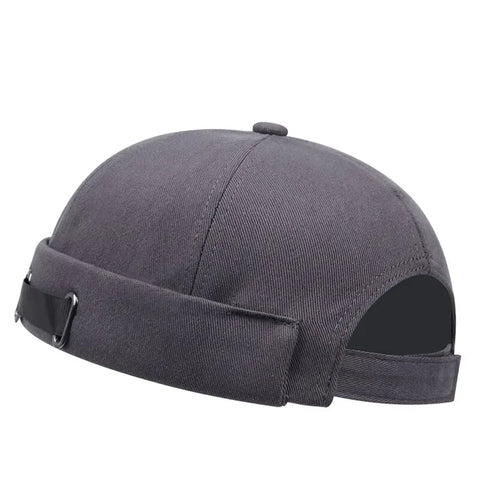 Vintage Brimless Hat Breathable Shark Beanie Hat Cotton Retro Men Adjustable Docker Cap Literary Sailor Cap Women Hip Hop Hat - Zen Fit Plus