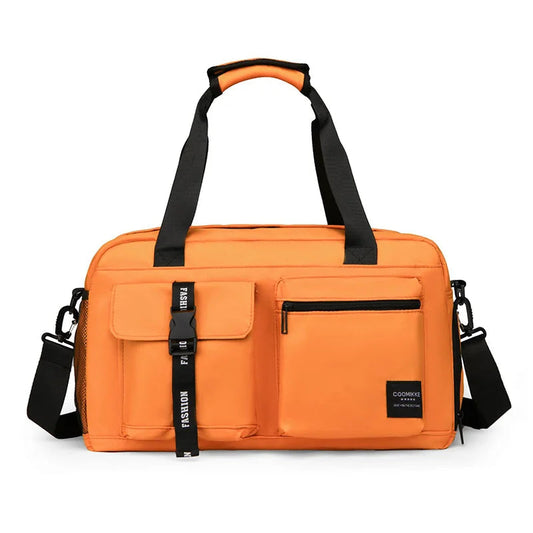 Large Fitness Bag Sports Handbag Women Dry Wet Shoes Pocket Single Shoulder Crossbody Swimming Yoga Gym Travel Backpack Duffel Zen fit plus