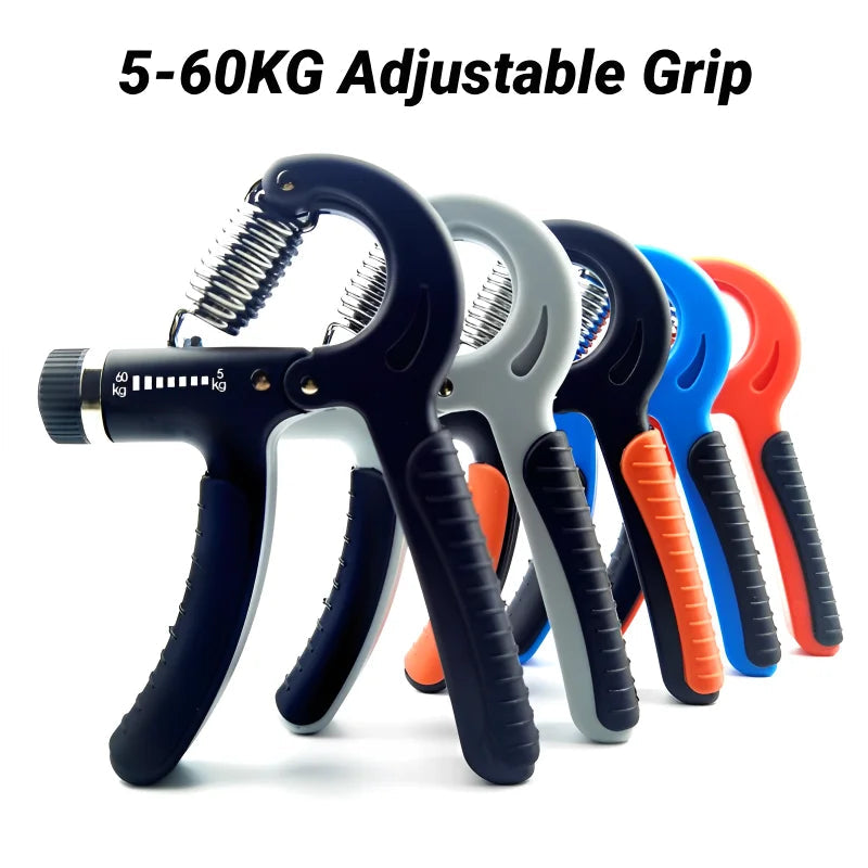 5-60KG Hand Grip Strengthener Gym Equipment Gripper Forearm Exerciser Grips Exercise Hands And Fingers Trainer Muscle Fitness Zen Fit Plus