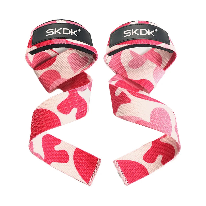 Weightlifting Straps 1 Pair Lifting Wrist Anti-Slip Silicone Strength Training Strap Deadlifts Crossfit Hand Grips Wrist Support Zen fit plus