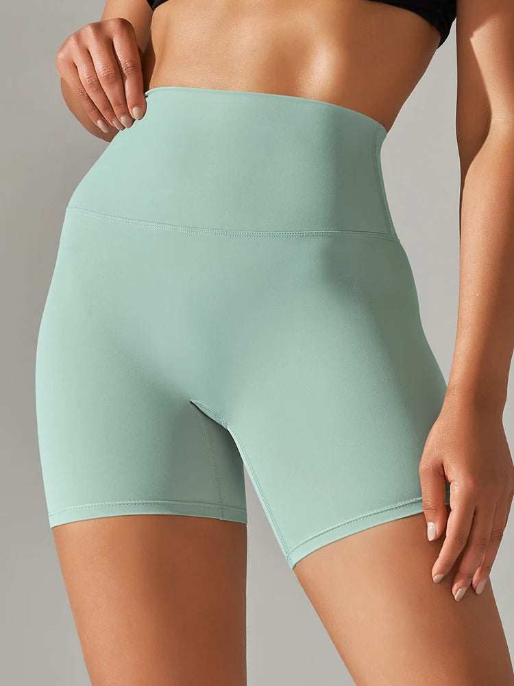 Women Sports Short Yoga Legging Shorts Squat Proof High Waist Fitness Tight Shorts Quick Drying Cycling Workout Gym Shorts Zen fit plus