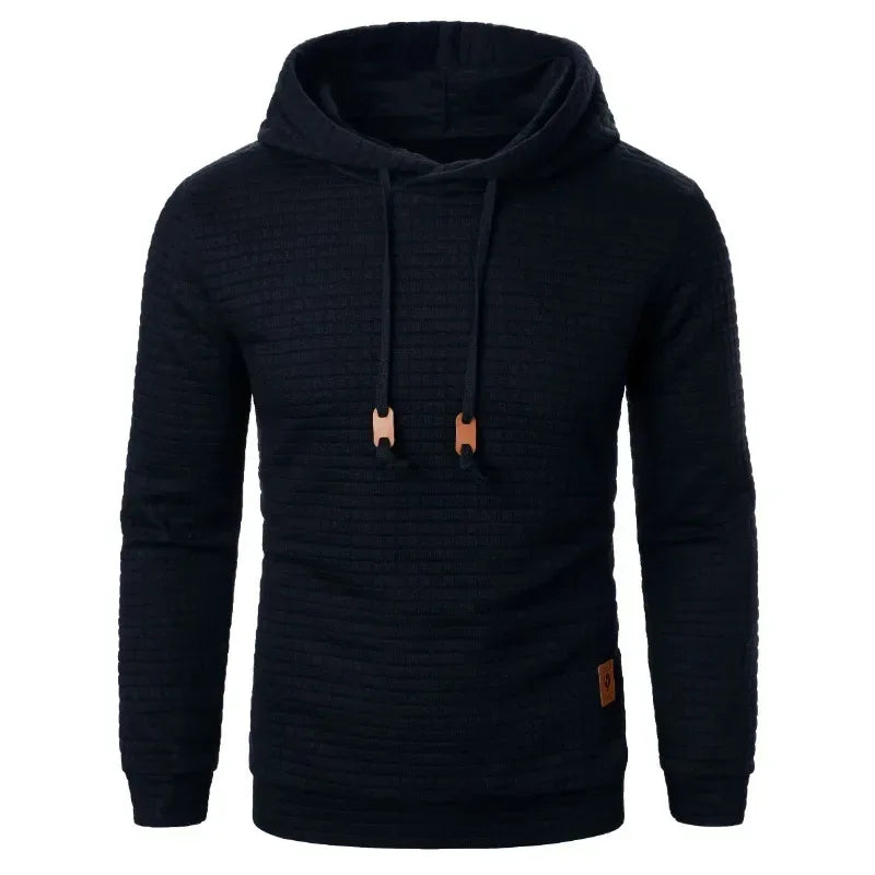 Warm Men's Solid Color Casual Hoodie Oversize Sweatshirt Sweatshirt With Zipper Paired Hoodies and Hoodies Women Man Sweatshirts - Zen Fit Plus