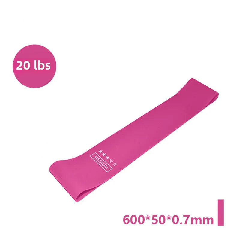 Portable Resistance Band Women'S Squat Hips Tension Bands Gym Yoga Equipment Tension Slim Legs Slim Hands Elastic Circle hotsale Zen fit plus