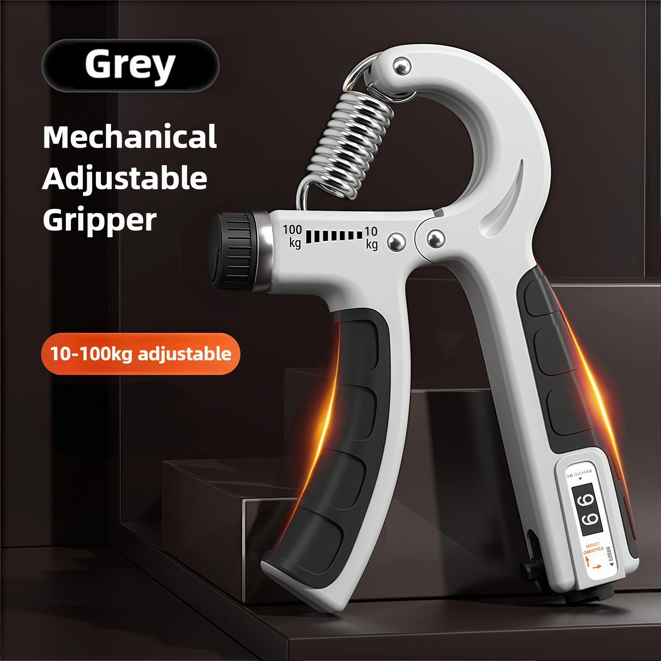 Grip Strength Trainer Forearm Strengthener Hand Squeezer Adjustable Resistance Hand Grip Strengthener for Muscle Building Zen Fit Plus