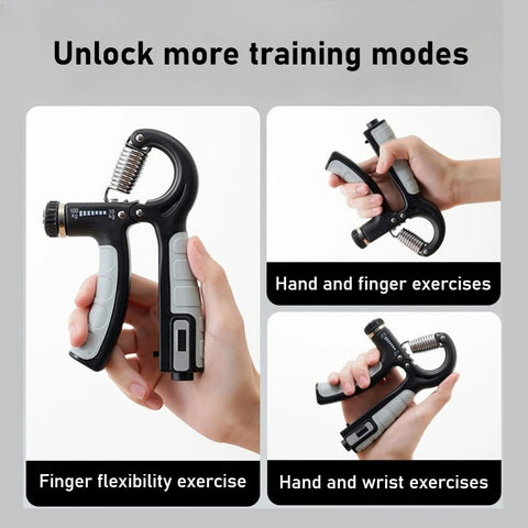 Grip Strength Trainer Forearm Strengthener Hand Squeezer Adjustable Resistance Hand Grip Strengthener for Muscle Building Zen Fit Plus