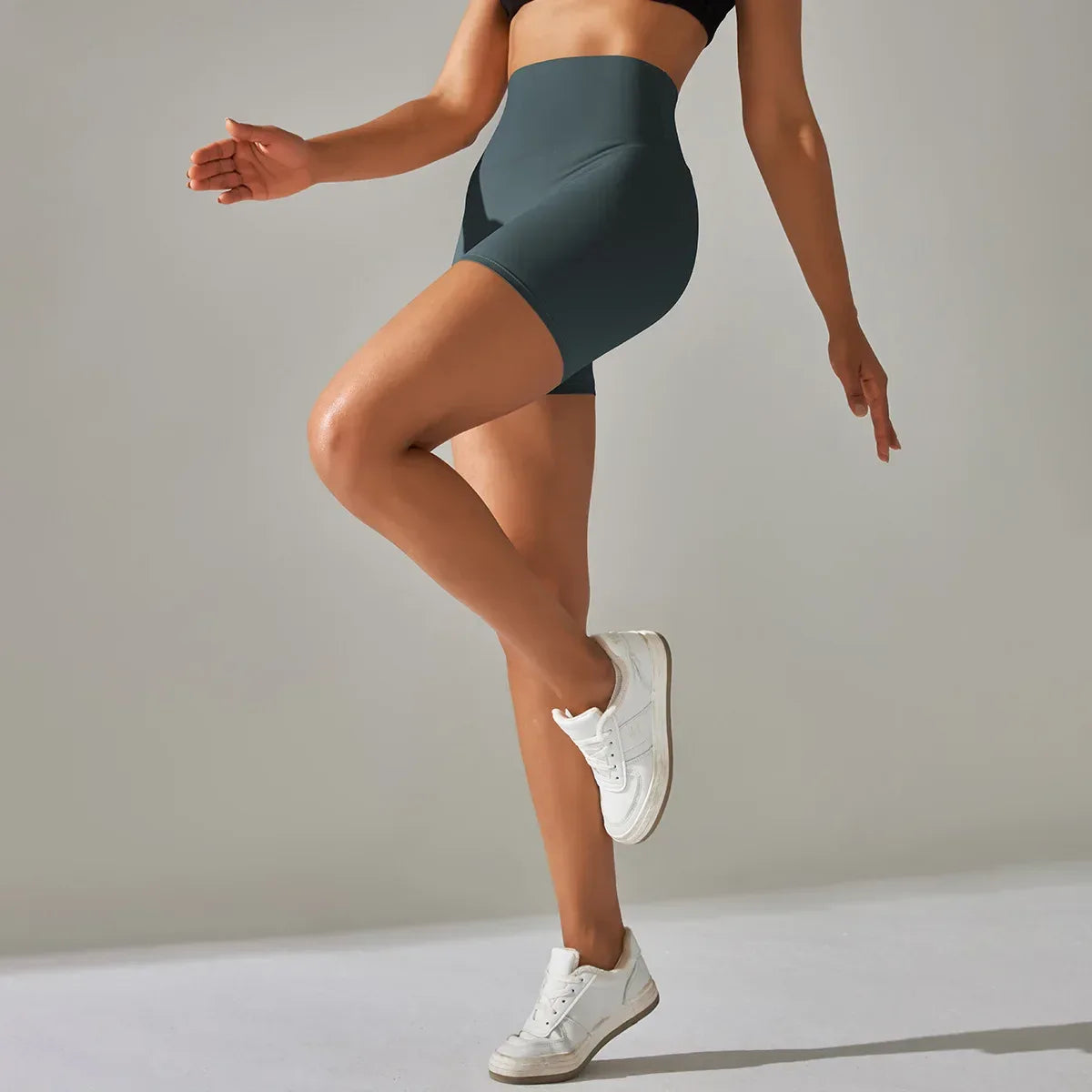 Yoga Shorts Women Fitness Shorts Running Cycling Shorts Breathable Sports Leggings High Waist Summer Workout Gym Shorts - Zen Fit Plus