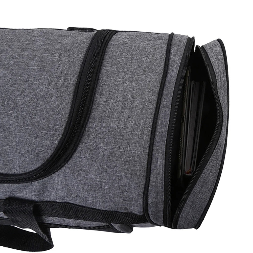 Oxford Dry Wet Separation Bags Large Capacity Portable Gym Bags Multifunctional Wear-resistant Side Zippers for Travel Swimming Zen fit plus