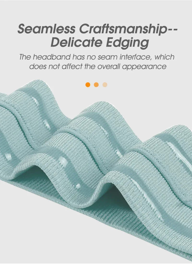 WEST BIKING Sports Headband Anti-slip Sweat Absorbing Elastic Sweatband Quick Dry Men Women Running Fitness Gym Cycling Headwear - Zen Fit Plus