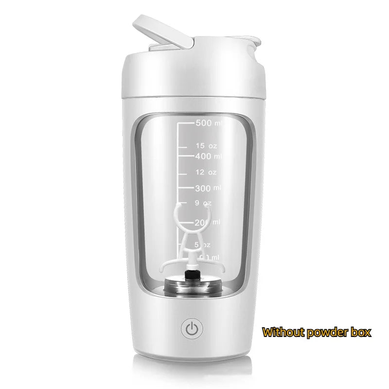 USB Electric Protein Shaker Bottle Portable 1200mAh Rechargeable Blender Cup Multipurpose 650ml Mixing Cups for Fitness Workout Zen fit plus