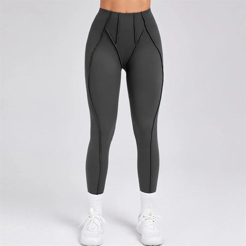 2025 Women Nude Straps Yoga Sets Squat Proof Sports Bra Workout High Waist Leggings Fitness Pant Female Active Wear Suits Zen fit plus