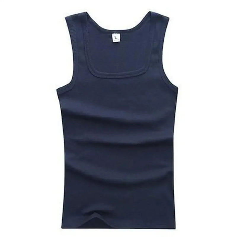 Summer Men Women Tank Top Pure Cotton Bodybuilding Sweatshirt Sleeveless Men's T-shirt Basic Elastic Fitness Clothes Muscle Vest