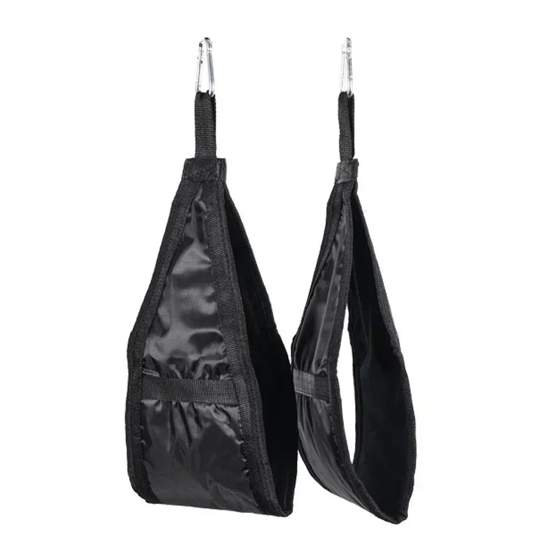 Fitness AB Sling Straps Suspension Rip-Resistant Heavy Duty Pair for Pull Up Bar Hanging Leg Raiser Home Gym Fitness Equipment Zen Fit Plus