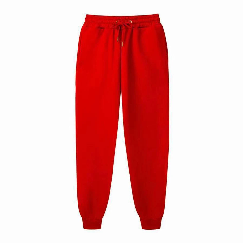 Men's Sweatpants Spring Autumn Fleece Pants Sport Long Pants Casual Drawstring Pockets Trousers Oversize Sweatpants For Men Zen fit plus