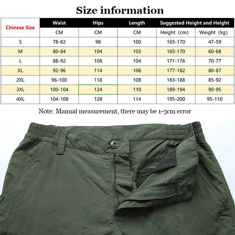 Men's Summer Tactical Cargo Pants Lightweight Casual Waterproof Trousers Casual Pants Wear-resisting Multi-pocket Outdoor Hiking Zen fit plus