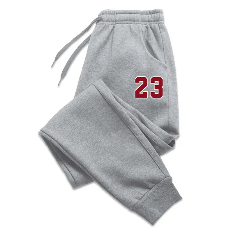 Men's Luxury Print Fleece Sweatpants Warm Jogging Pants Multiple PacksMale Outdoor Trousers Straight Trouse New Autumn Winter Zen fit plus