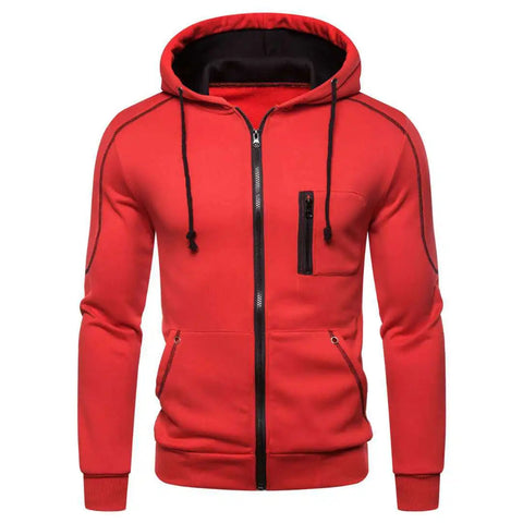 Men's Hoodie Black White Army Green Red Hooded Color Block Fleece Cool Casual Winter Clothing Apparel Hoodies Sweatshirts Zen fit plus