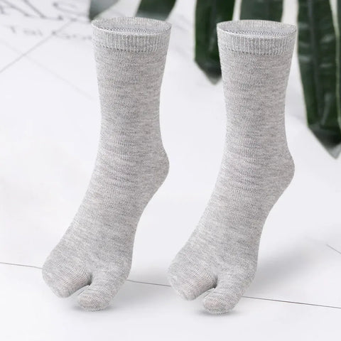 1-5PCS Women/Men Unisex Japanese Kimono Flip Flop Sandal Split Two Toes Sock Tabi Geta Cotton Socks New Arrival - Zen Fit Plus