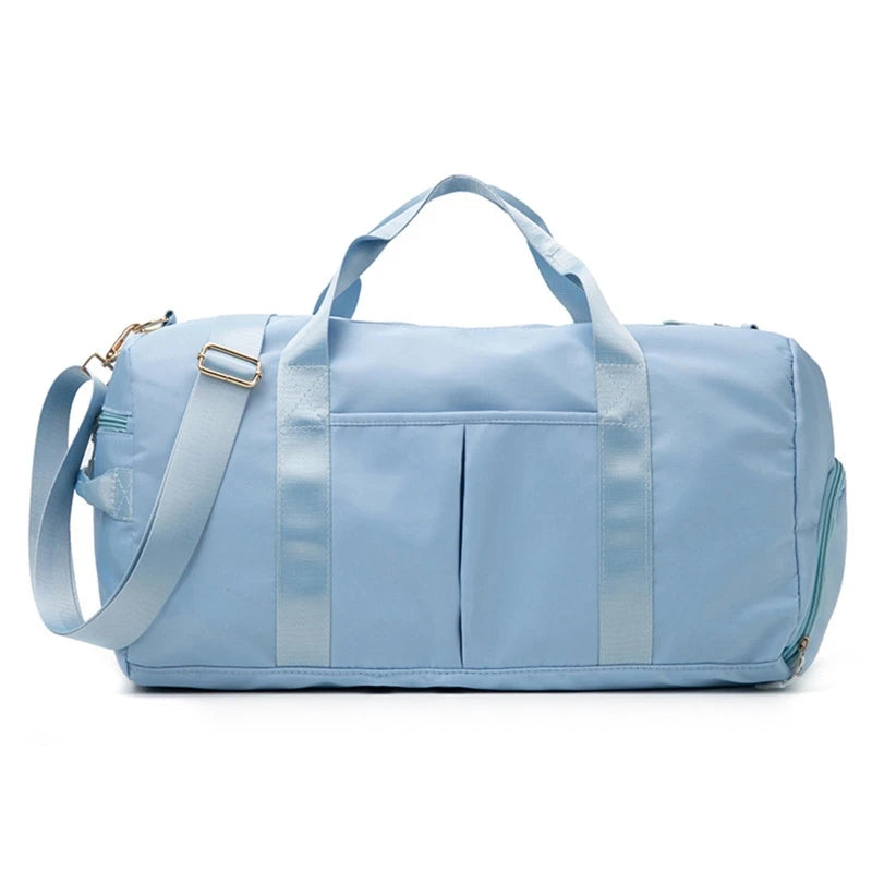 Gym Bag for Women with Shoe Compartment Durable Lightweight Yoga Large Handbag Zen fit plus