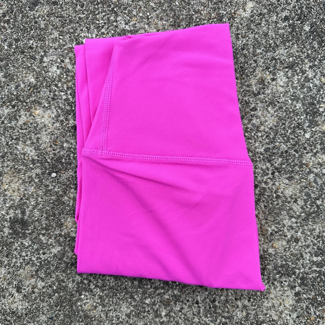 Solid Color Back Waist Pocket High Waist Yoga Legging Women Sport Cropped Pants Butter Athletic Gym Comprehensive Training Jog Zen fit plus