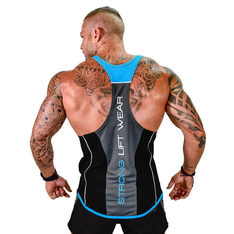 GYM Clothing Summer Fitness Cotton Tank Top Men Jogging Bodybuilding Sleeveless Shirt Breathable O-Neck Casual Muscle Men's Vest Zen fit plus