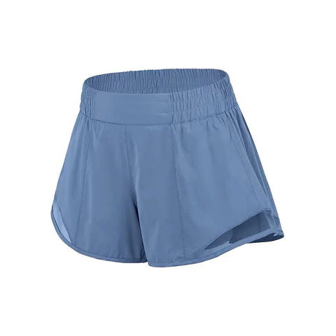 2024 Sport Shorts Women Sportswear Double-deck Running Shorts Yoga Bottoms Summer Gym Fitness Training Jogging Short Pants Zen fit plus