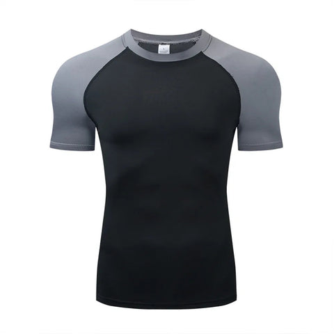 Men's T Shirt Outdoor Training Fitness Gym Jogging Running Sweatshirt Bat/-Man Compression Shirts Tight Elastic Breathable Zen fit plus