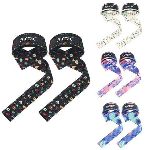 Weightlifting Wrist Straps Strength Training Adjustable Non-slip Gym Fitness Lifting Strap Wrist Support Grip Band Powerlifting Zen fit plus