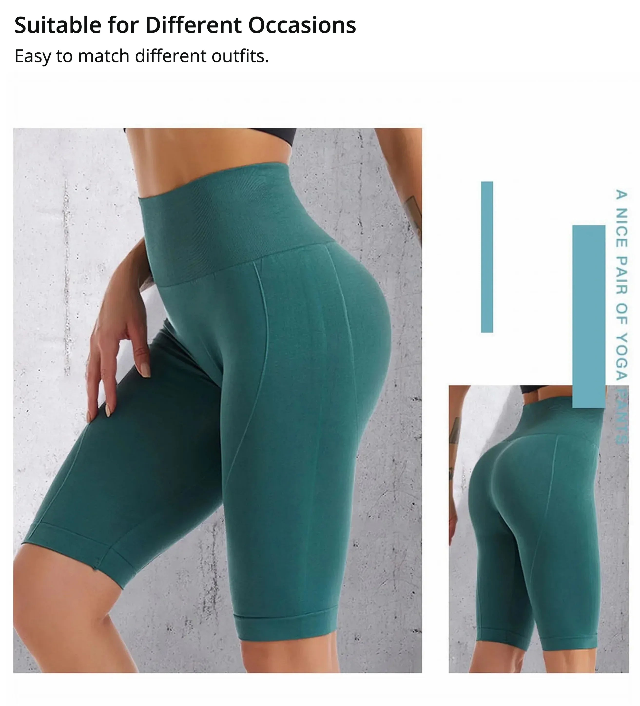 Women Shorts Fitness Sports Shorts for Women Cycling Jogging Fitness High Waist Push Up Gym Shorts Leggings Women Yoga Clothing - Zen Fit Plus