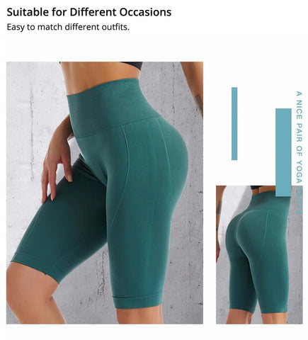 Women Shorts Fitness Sports Shorts for Women Cycling Jogging Fitness High Waist Push Up Gym Shorts Leggings Women Yoga Clothing - Zen Fit Plus