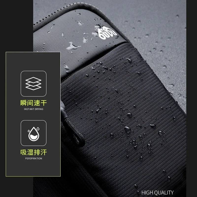 Fashion Nylon Shoulder Crossbody Bags for Man Women Mini Cloth Sling Sport Cross Phone Backpack Travel Male Square Bag Chest Bag - Zen Fit Plus