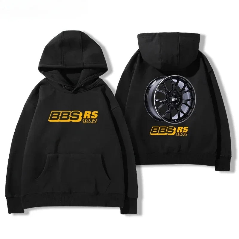 2024bbs Wheel Printed Hoodie Men's and Women's Car Modification Culture Four Seasons All Loose Casual Jacket Breathable Light - Zen Fit Plus