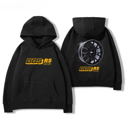 2024bbs Wheel Printed Hoodie Men's and Women's Car Modification Culture Four Seasons All Loose Casual Jacket Breathable Light - Zen Fit Plus