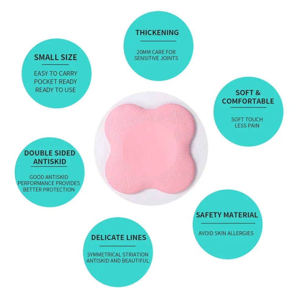 Yoga Kneeling Mat Thickened Flat Support Mat Knee Pad Portable Elbow Pad Yoga Mat Sports Fitness - Zen Fit Plus