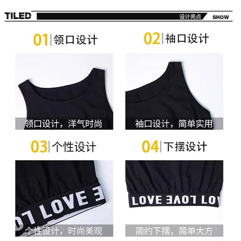 Summer Girls Tank Tops Kids Underwear Model Cotton Tank Top For Girls Teenager Girls Camisole Kids Singlets Undershirt - Zen Fit Plus