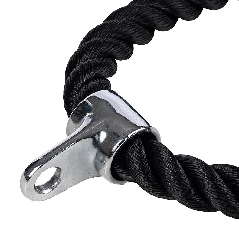 Tricep Rope for Push Pull Down Exercises Arm Muscle Resistance Bands for Body Building Strength Training Zen fit plus
