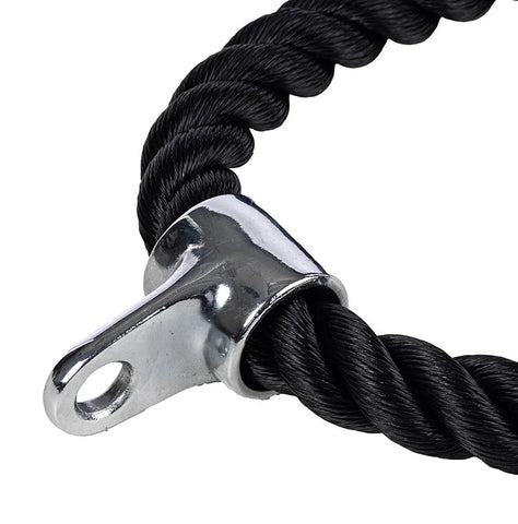 Tricep Rope for Push Pull Down Exercises Arm Muscle Resistance Bands for Body Building Strength Training Zen fit plus